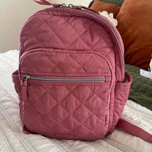Small Pink Vera Bradley Backpack